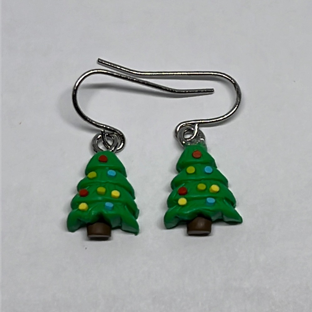 Earrings‎ Christmas Tree Xmas Holiday